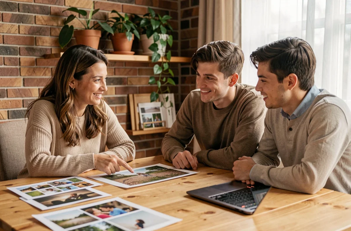 Consultation avec un photographe à Eaubonne pour un projet personnalisé en couple